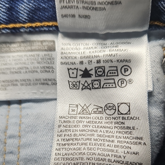 Levi's 505 Men's Straight Leg Denim Jeans - Picture 10 of 10